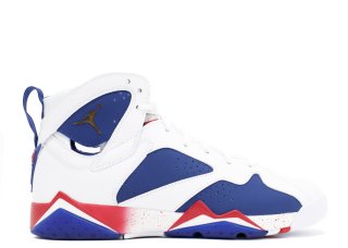 Air Jordan 7 Retro (Gs) "Tinker Alternate" Blanc Rouge Bleu (304774-123)