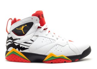 Air Jordan 7 Retro Premio "Bin23" Blanc Noir Rouge (436206-101)