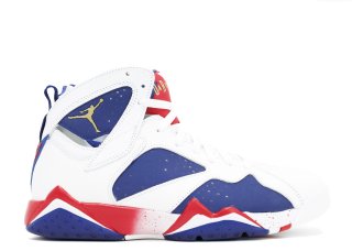 Air Jordan 7 Retro "Tinker Alternate Olympic" Blanc Bleu (304775-123)