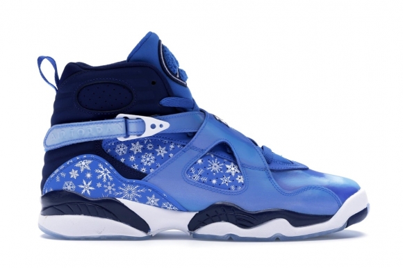 Air Jordan 8 (Gs) Retro "Snow Blizzard" Bleue White (305368-400)