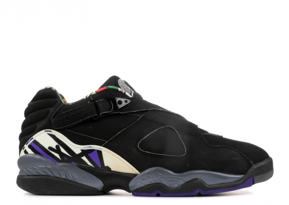 Air Jordan 8 Low Pe "Mike Bibby Kings Away" Noir Pourpre (jbm155-m7)