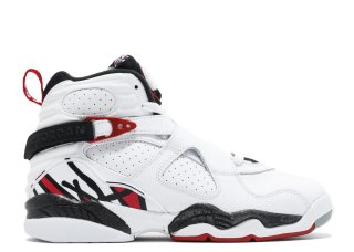 Air Jordan 8 Retro Bg (Gs) "Alternate" Blanc Rouge Gris (305368-104)