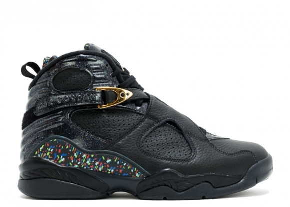 Air Jordan 8 Retro C&C "Confetti" Noir (832821-004)