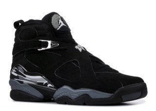 Air Jordan 8 Retro "Chrome" Noir (305381-001)