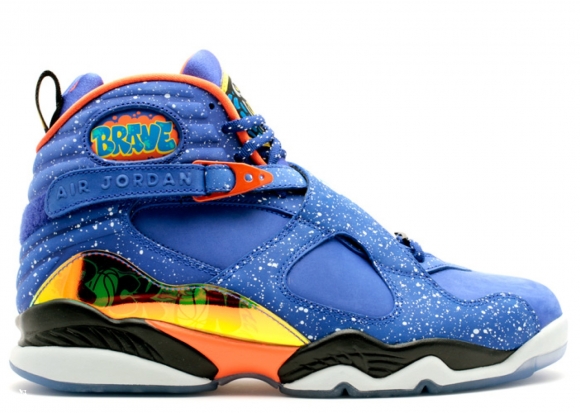 Air Jordan 8 Retro Db "Doernbecher" Bleu Orange (729893-480)