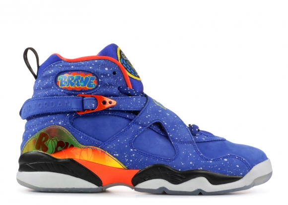 Air Jordan 8 Retro Db (Gs) "Doernbecher" Bleu Orange (729894-480)