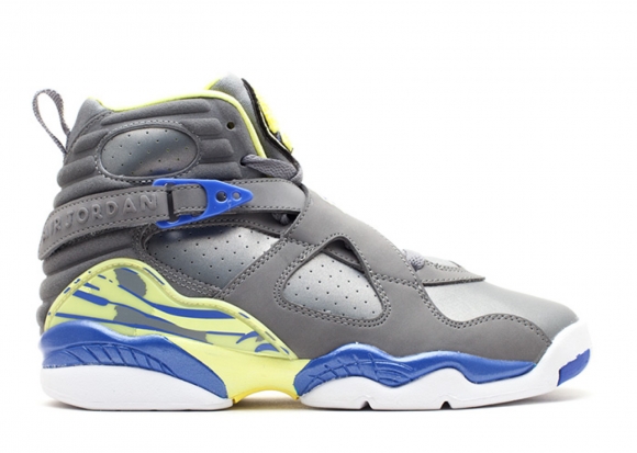 Air Jordan 8 Retro (Gs) Gris Jaune (580528-038)