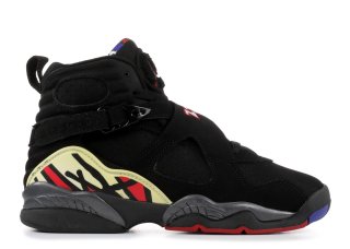 Air Jordan 8 Retro (Gs) "Playoffs" Noir Rouge (305368-061)