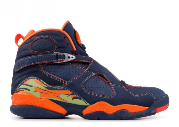 Air Jordan 8 Retro Ls Marine Orange (316324-481)