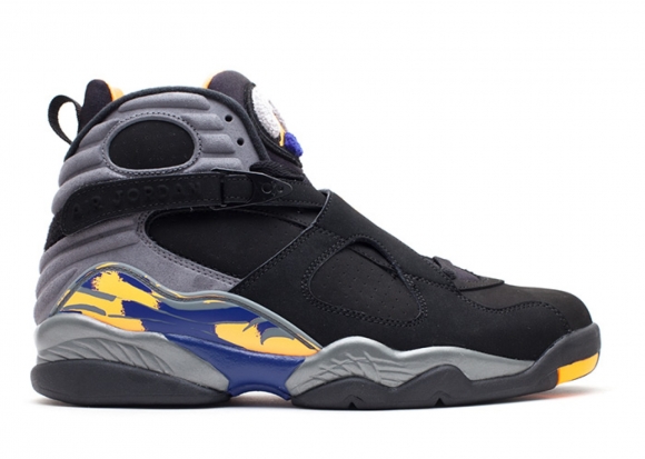 Air Jordan 8 Retro "Phoenix Suns" Gris Noir (305381-043)