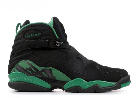 Air Jordan 8 Retro "Sugar Ray" Noir Vert (305381-002)