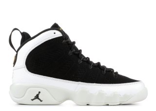 Air Jordan 9 Retro Bg (Gs) "City Of Flight" Noir Blanc (302359-021)