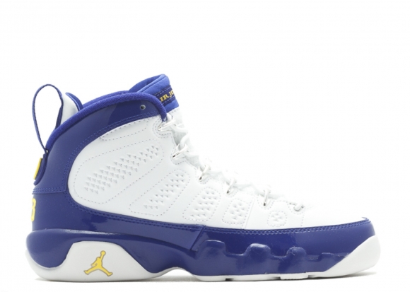 Air Jordan 9 Retro Bg (Gs) "Kobe Bryant Pe" Blanc Bleu (302359-121)