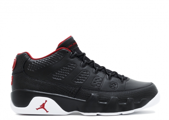 Air Jordan 9 Retro Low "Bred" Noir Blanc Rouge (832822-001)