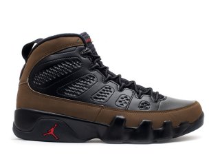 Air Jordan 9 Retro "Olive 2012 Release" Olive Noir (302370-020)