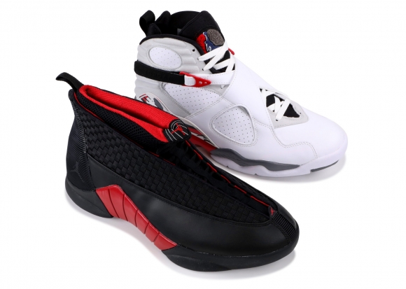 Air Jordan Collezione 15/8 Noir Rouge Blanc (338151-991)