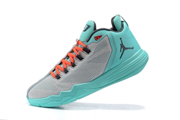 Air Jordan CP3.Ix Gris Sarcelle Orange