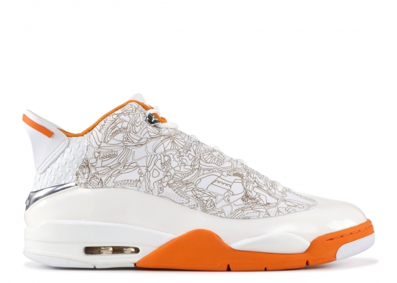 Air Jordan Dub Zero Blanc Orange (311046-111)