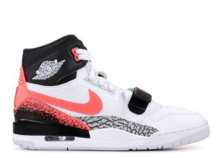 Air Jordan Legacy 312 Nrg "Hot Lava" Blanc Noir Orange (aq4160-108)