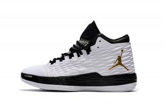 Air Jordan Melo M13 Blanc Noir Or (881562-131)