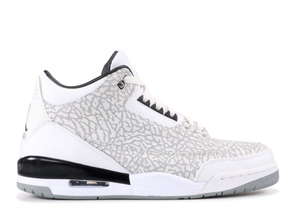 Air Jordan Retro 3 Flip Blanc Gris (315767-101)