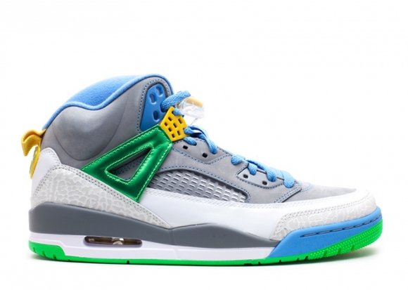 Air Jordan Spiz'Ike Gris Vert Bleu (315371-056)