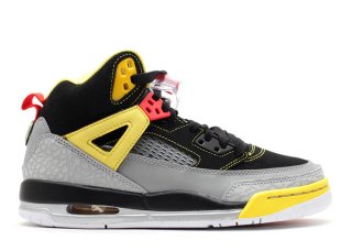 Air Jordan Spiz'Ike (Gs) Noir Gris Jaune (317321-050)