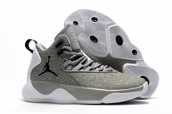 Jordan Super.Fly Mvp "Cement" Gris Blanc