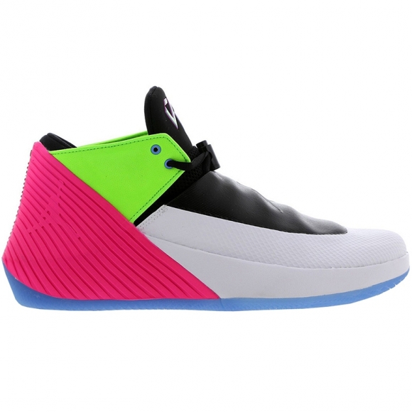 Jordan Why Not Zer0.1 Low Quai54 (2018) Noir Gris Vert Rose (at9190-100)