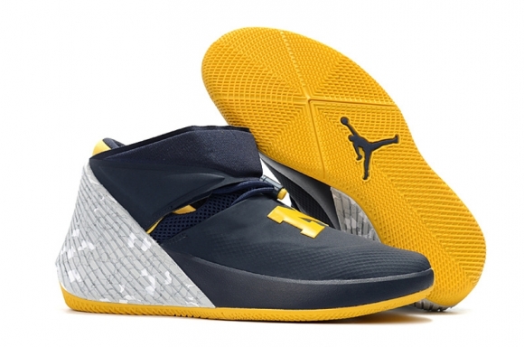 Jordan Why Not Zer0.1 "Michigan" Marine Jaune (aa2510-405)