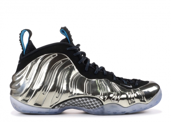 Nike Air Foamposite One As Qs "Chromeposite" Silver Black (744306-001)