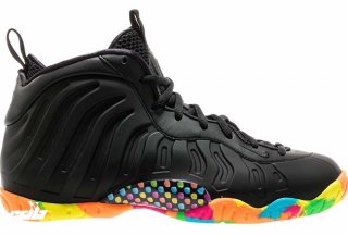 Nike Air Foamposite One "Fruity Pebbles" Noir Multicolore (846077-001)