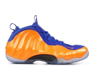 Nike Air Foamposite One "Knicks" Orange Bleu (314996-801)