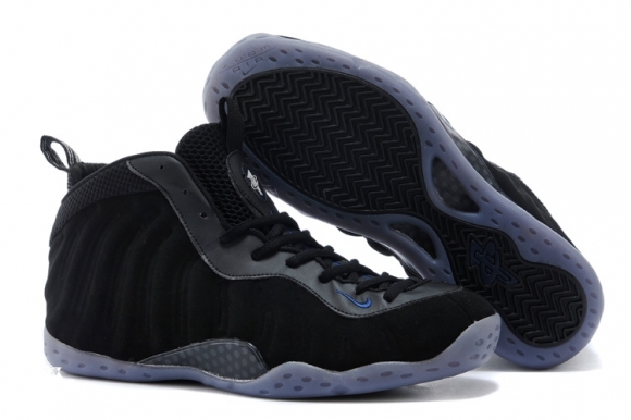 Nike Air Foamposite One Noir Gris Bleu Nike Air Foamposite One Noir Gris Bleu