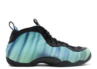 Nike Air Foamposite One Prm As Qs "Northern Lights" Noir Vert Pourpre (840559-001)