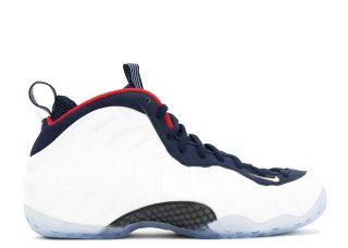 Nike Air Foamposite One Prm "Olympic" Blanc Noir (575420-400)
