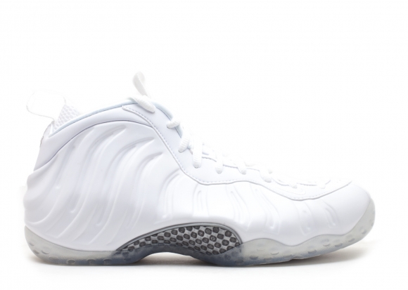 Nike Air Foamposite One "White Out" Blanc Métallique Argent (314996-100)