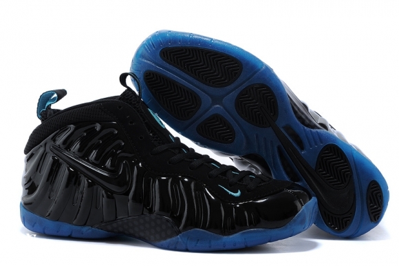 Nike Air Foamposite Pro Noir Bleu