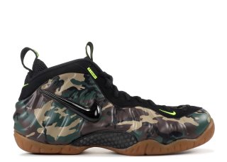 Nike Air Foamposite Pro Prm Le "Vert Camo" Vert Camo (587547-300)