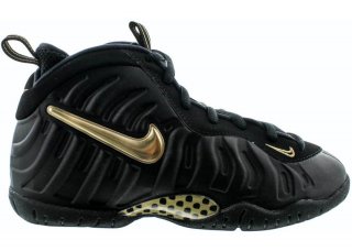 Nike Air Foamposite Pro (Ps) Noir Or (843755-010)