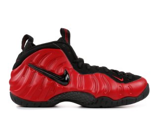Nike Air Foamposite Pro Rouge Noir Blanc (624041-602)