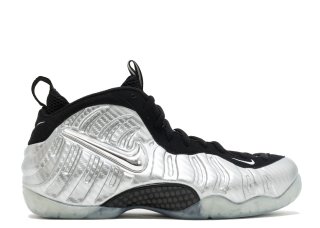 Nike Air Foamposite Pro "Silver Surfer" Métallique Argent (616750-004)