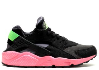 Nike Air Huarache "Hyperpunch" Noir Rose Vert (318429-006)