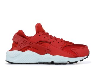 Nike Air Huarache Run "Cinnabar" Rouge Blanc (634835-600)