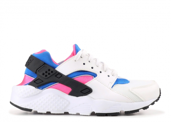 Nike Air Huarache Run (Gs) Blanc Noir Rose (654275-104)