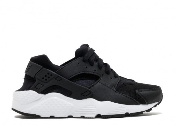 Nike Air Huarache Run Gs Noir Blanc (654275-011)