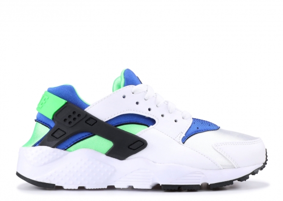 Nike Air Huarache Run (Gs) "Scream Green" Blanc Bleu Vert (654275-300)