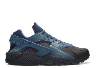 Nike Air Huarache Run Prm Noir Bleu (704830-004)