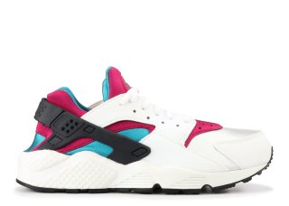 Nike Air Huarache Run White Bleue (634835-107)