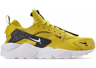 Nike Air Huarache Run Zip Jaune (bq6164-700)